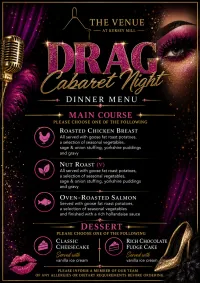 Drag Cabaret Show. 5th September 2026 – Image 2