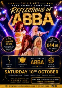 Reflections of ABBA Tribute Night 10th October 2026 – Image 1