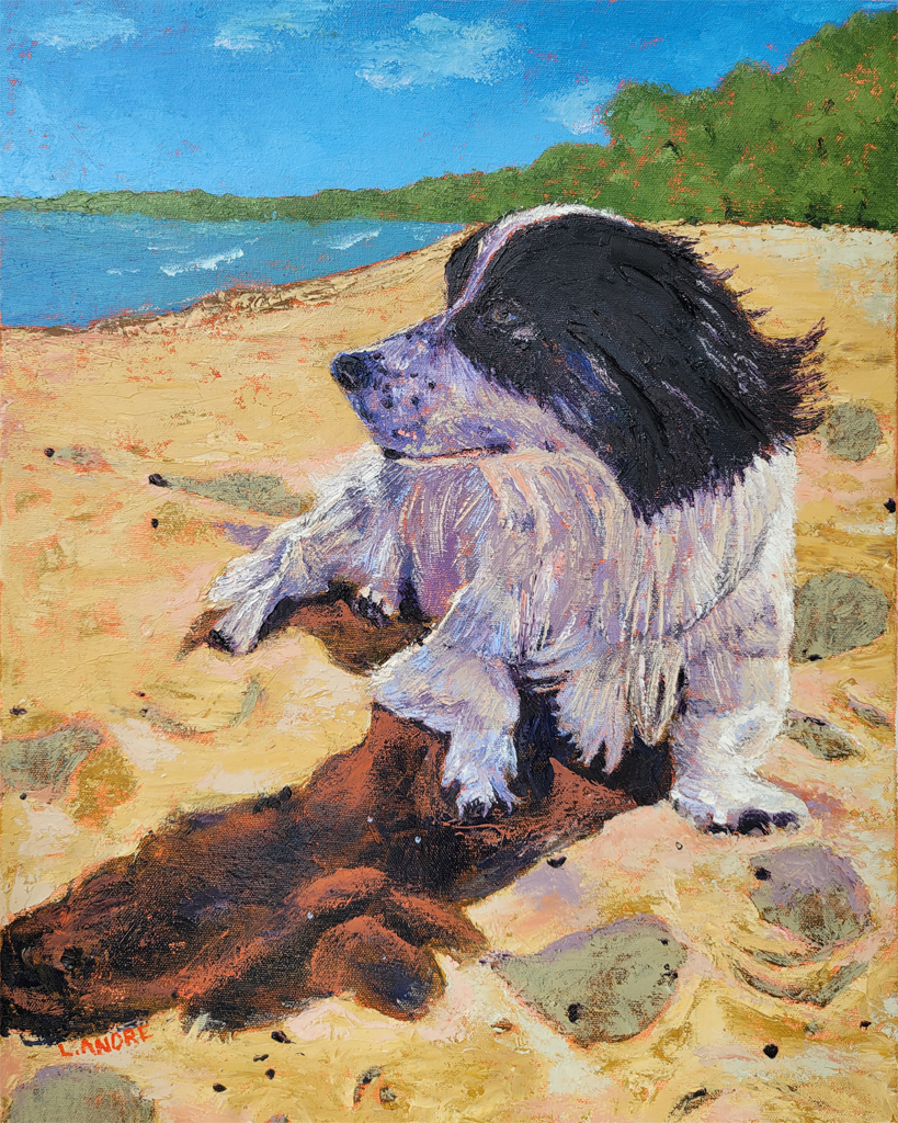 Odie At The Beach – Image 4