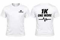 1K-Hydration Performance Tee - White – Image 1