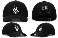 1-K Performance Hat - Black – Image 1