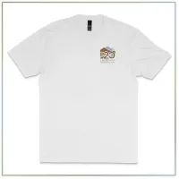 20th Anniversary District® Perfect Tri® Tee DM130 – White, X-Small