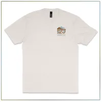 20th Anniversary District® Perfect Tri® Tee DM130 – Natural White, X-Small
