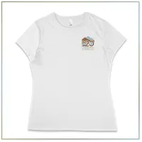 20th Anniversary District® Women’s Perfect Tri® Tee DM130L – Image 4