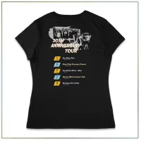 20th Anniversary District® Women’s Perfect Tri® Tee DM130L – Black, Medium