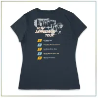 20th Anniversary District® Women’s Perfect Tri® Tee DM130L – Navy Frost, Small