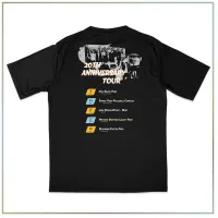 20th Anniversary Port & Co™ Performance Blend Tee PC381 – Medium, Jet Black