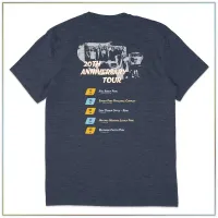 20th Anniversary District® Re-Tee® DT8000 – Heathered Navy, Medium