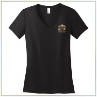 20th Anniversary District Women’s Perfect Weight® V-Neck Tee DM1170L – Image 6
