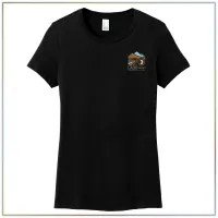 20th Anniversary District® Women’s Perfect Weight® Tee DM104L – Image 8