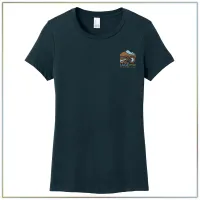 20th Anniversary District® Women’s Perfect Weight® Tee DM104L – Image 6