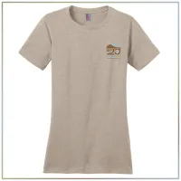 20th Anniversary District® Women’s Perfect Weight® Tee DM104L – Image 4