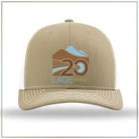 20th Anniversary Richardson Trucker Cap 112 – Khaki/White