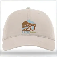 20th Anniversary Richardson *Dad Hat* Cotton Twill Cap 326 – Stone