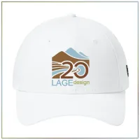 20th Anniversary New Era® Velcro Adjustable Structured NE200 – White