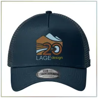 20th Anniversary New Era® Snapback A-Frame Trucker NE212 – Deep Navy