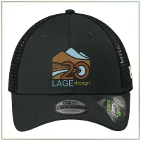 20th Anniversary New Era® Recycled Snapback Trucker NE208 – Black