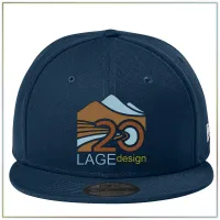 20th Anniversary New Era® Flat Bill Snapback NE4020 – Deep Navy
