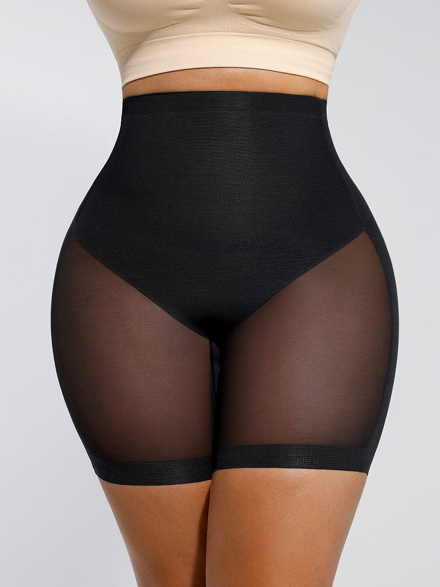 Phatkool Low-Waist Tummy Control Butt Lifter – Black,  3XL