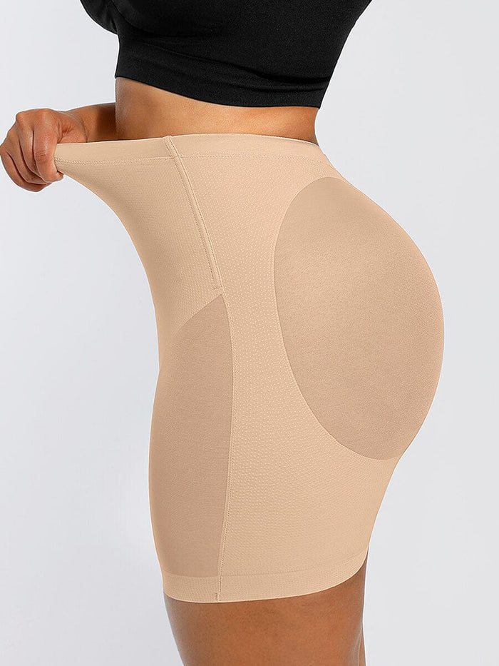 Phatkool Low-Waist Tummy Control Butt Lifter – Creme, L