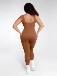 Phatkool Pregnancy Support Jumpsuit – Caramel, 3XL/4XL