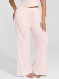 SoftFlow Lounge Pants – Pink, XXL