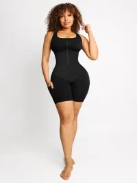 Sauna Romper with Pockets – Black, XL