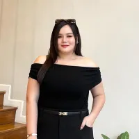V01 Off Sholuder Shirt - เสื้อยืดปาดไหล่ ผ้ายืดญี่ปุ่น – Image 2