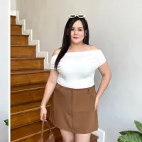 V01 Off Sholuder Shirt - เสื้อยืดปาดไหล่ ผ้ายืดญี่ปุ่น – Image 3