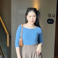 V03 long-sleeved - เสื้อคอกว้างแขนยาว – Image 4