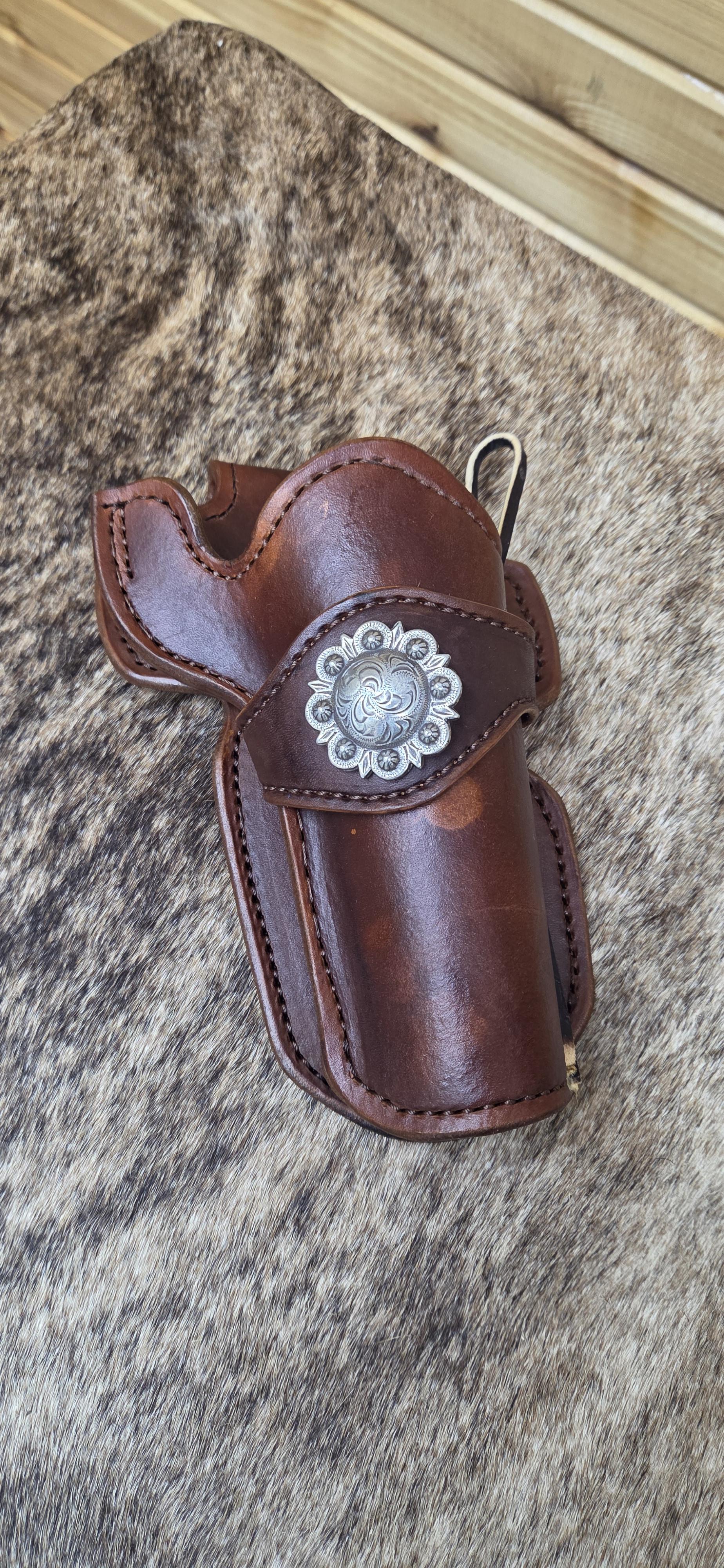 Western Holster w/ Silver – Image 1