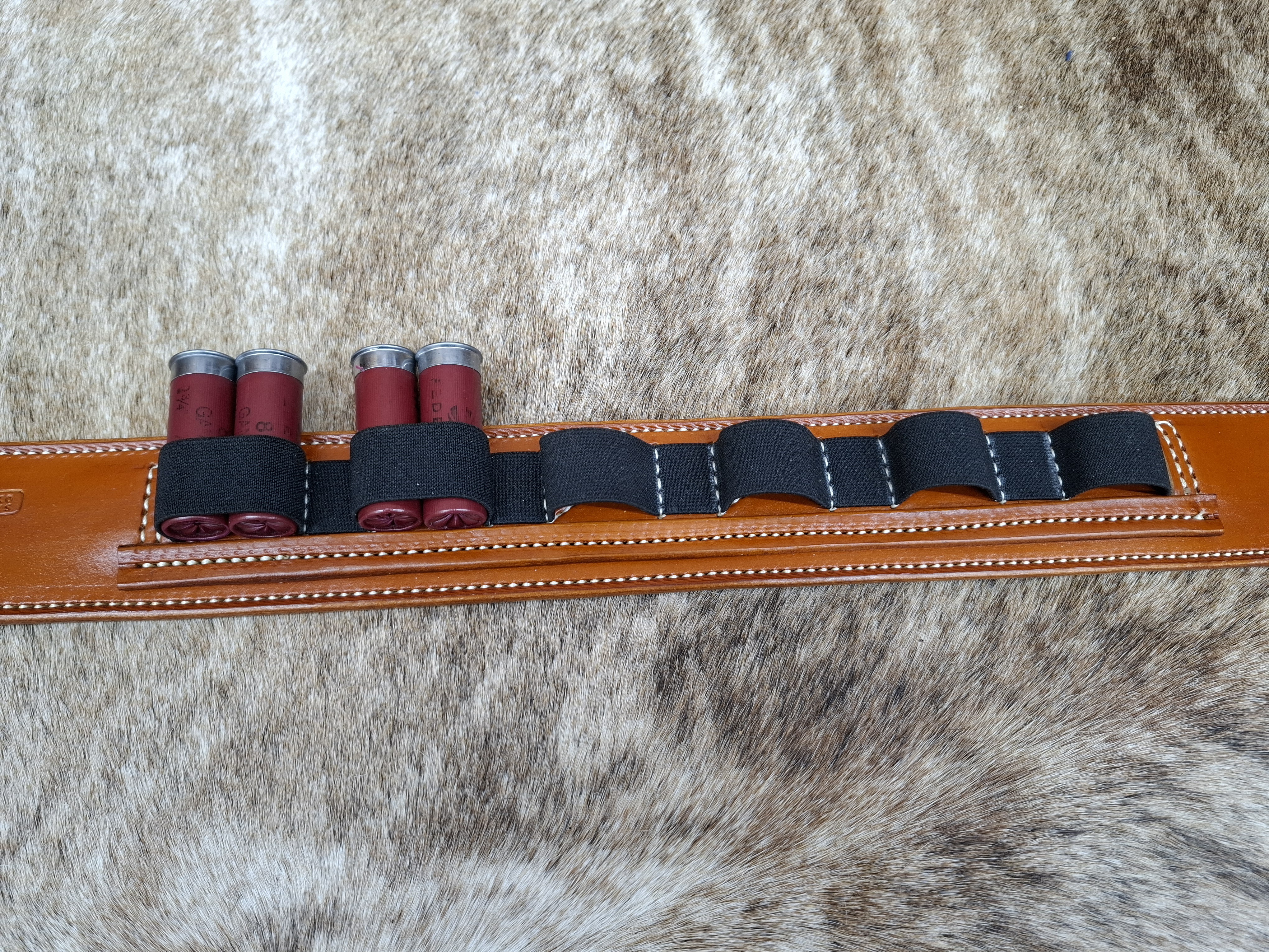 Shotgun Belt-With Elastic Bullet loops – Image 3