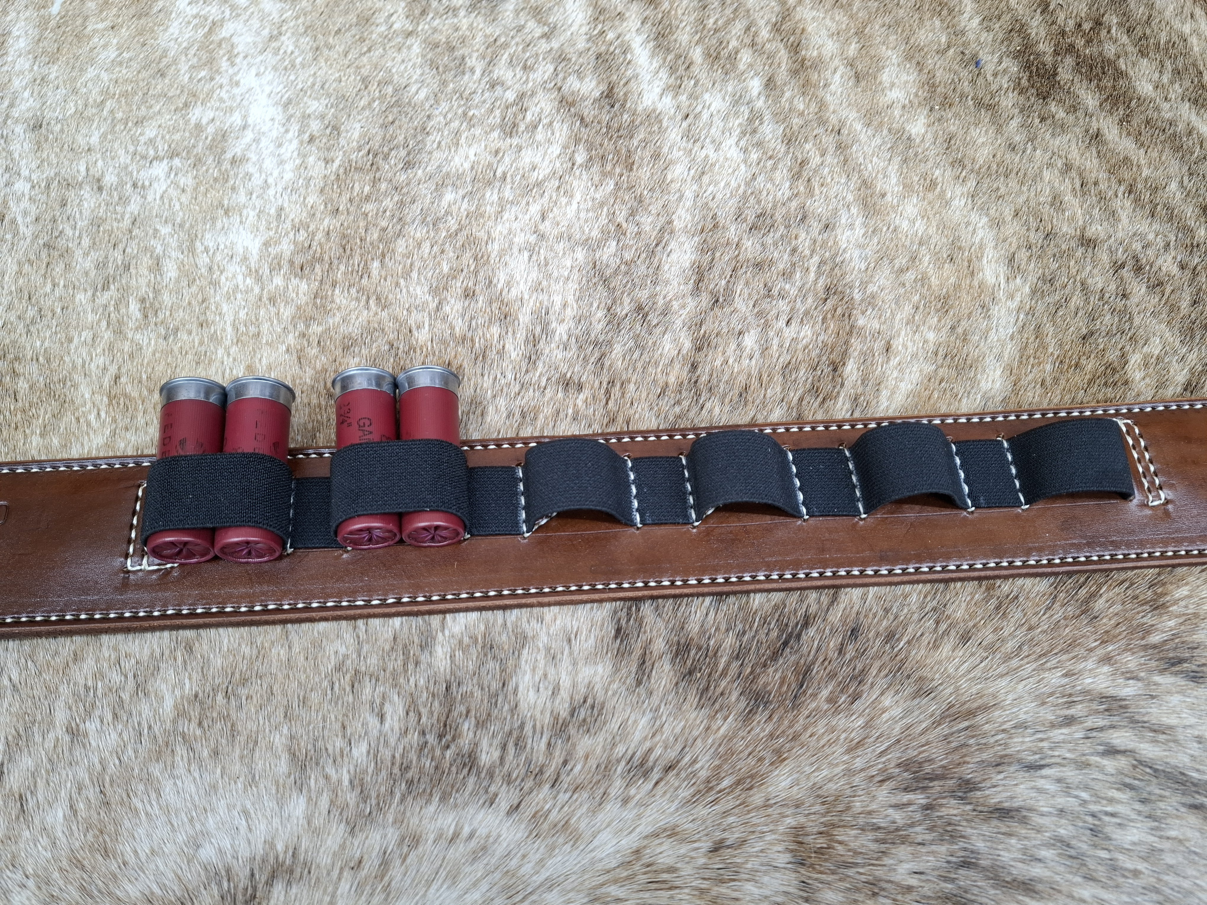 Shotgun Belt-With Elastic Bullet loops – Image 4