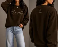 TWP Chocolate Brown Sweatshirt – Image 1