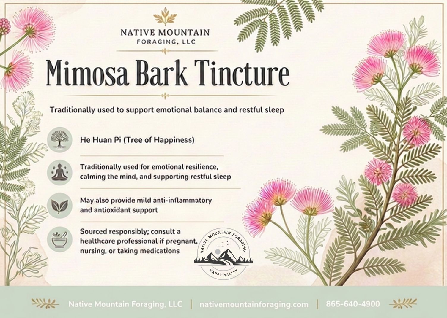 Mimosa Bark Tincture – Image 3