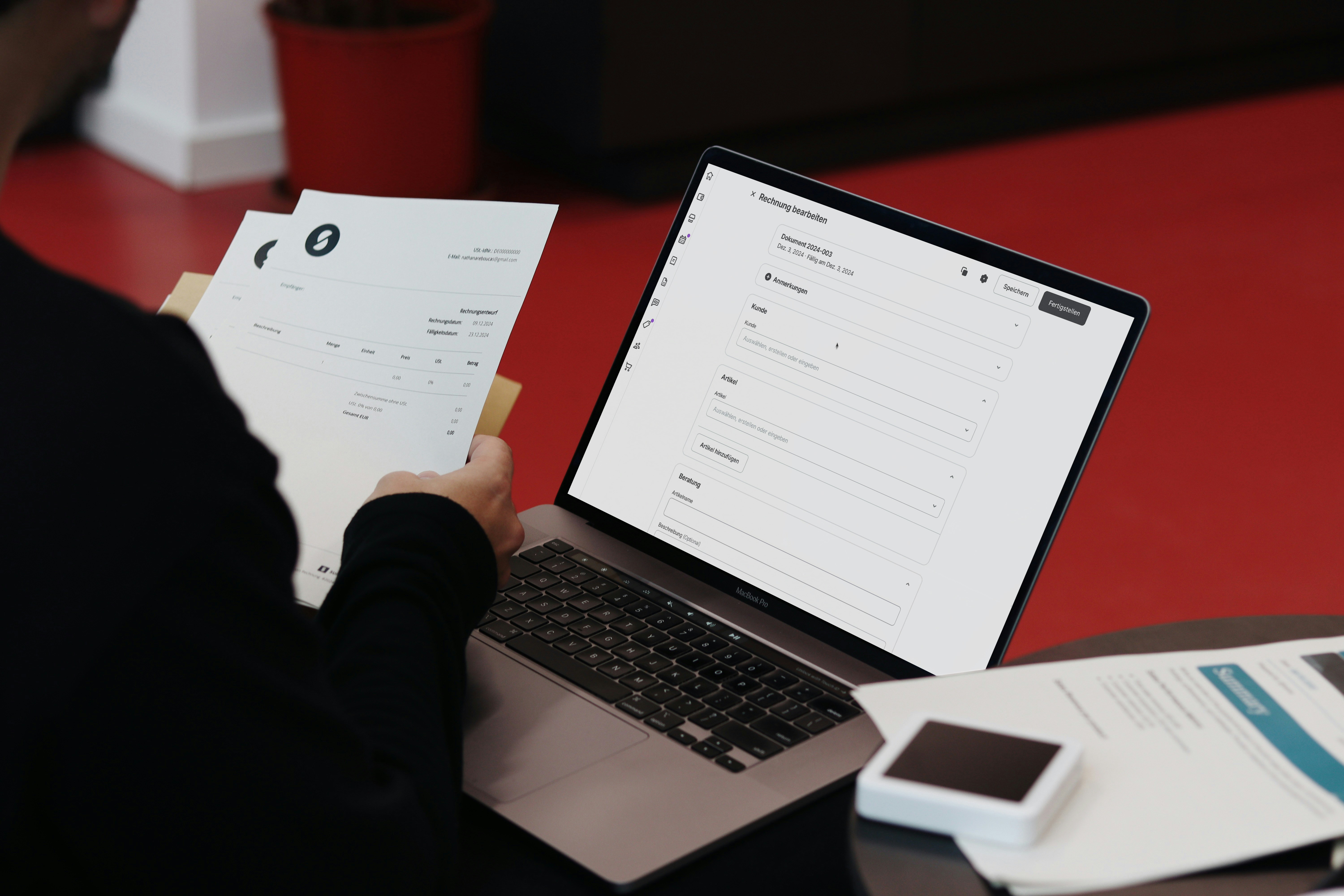 P&L Forecast Template – Image 1