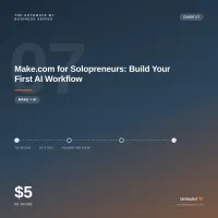 Make.com for Solopreneurs: Build Your First AI Workflow – Image 1