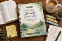 Journey Through Scripture | One-Year Bible Reading Plan & Weekly Reflection Journal | Printable Christian Bible Study Planner – Image 2