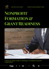 Nonprofit Formation& Grant Readiness – Image 1