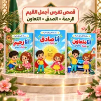باقة زهورة التربوية - 4 كتيبات لغرس القيم + 2 منظم للدراسة هدية – Image 2