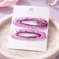 Orchid Aura Hair Clips – Image 3
