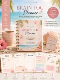 REST & Recovery Brain Fog Planner – Image 1