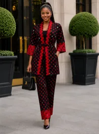 Ankara Kimono Set for Women – 14