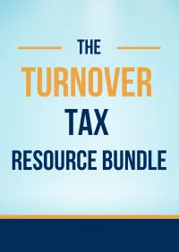 The TurnOver Tax Resource Bundle – Image 2