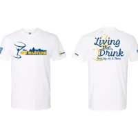 "Living the Drink" Shirt | True Mix Masters Apparel – Image 3