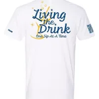 "Living the Drink" Shirt | True Mix Masters Apparel – Image 2
