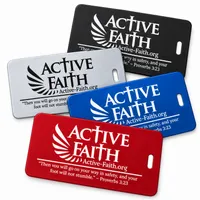 Prayer Luggage Tags – Red, Blue, White, Black, Multi-Color