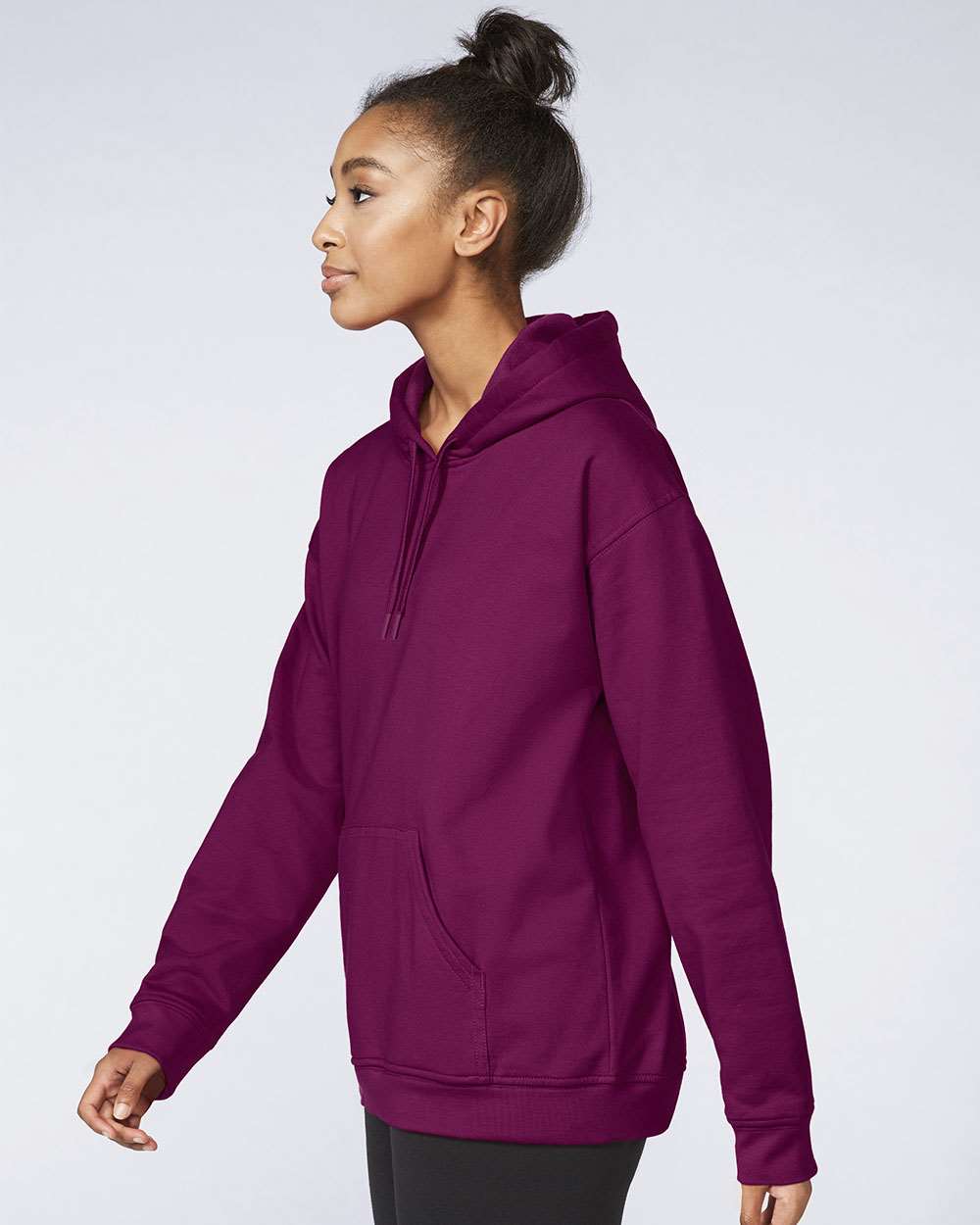 Hooded Sweatshirts – Maroon, XS