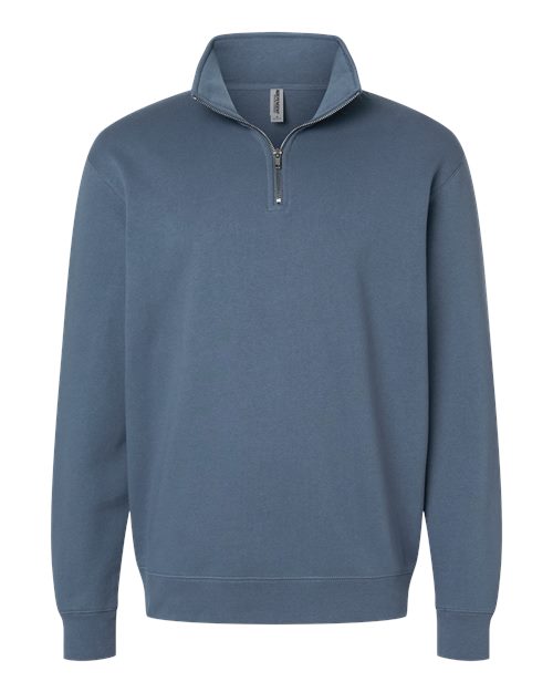 Midweight Quarter-Zip Pullover – Storm Blue, XS