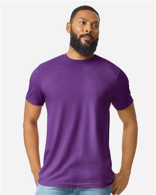 Softstyle® CVC T-Shirt – Amethyst, XS